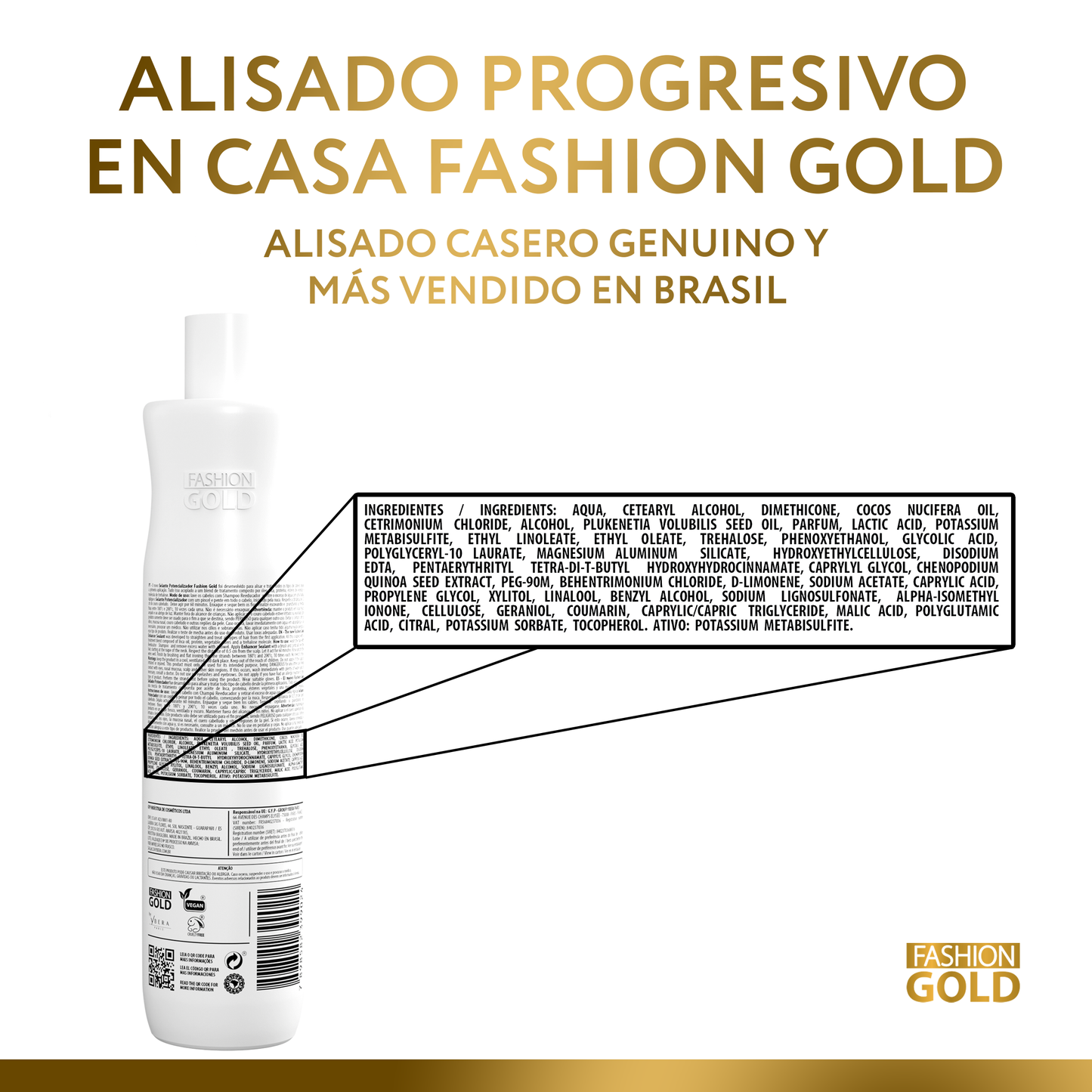 Fashion Gold - Alisado en Casa 300gr