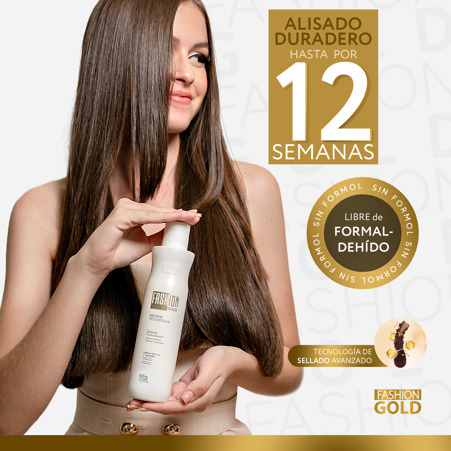 Fashion Gold - Alisado en Casa 300gr