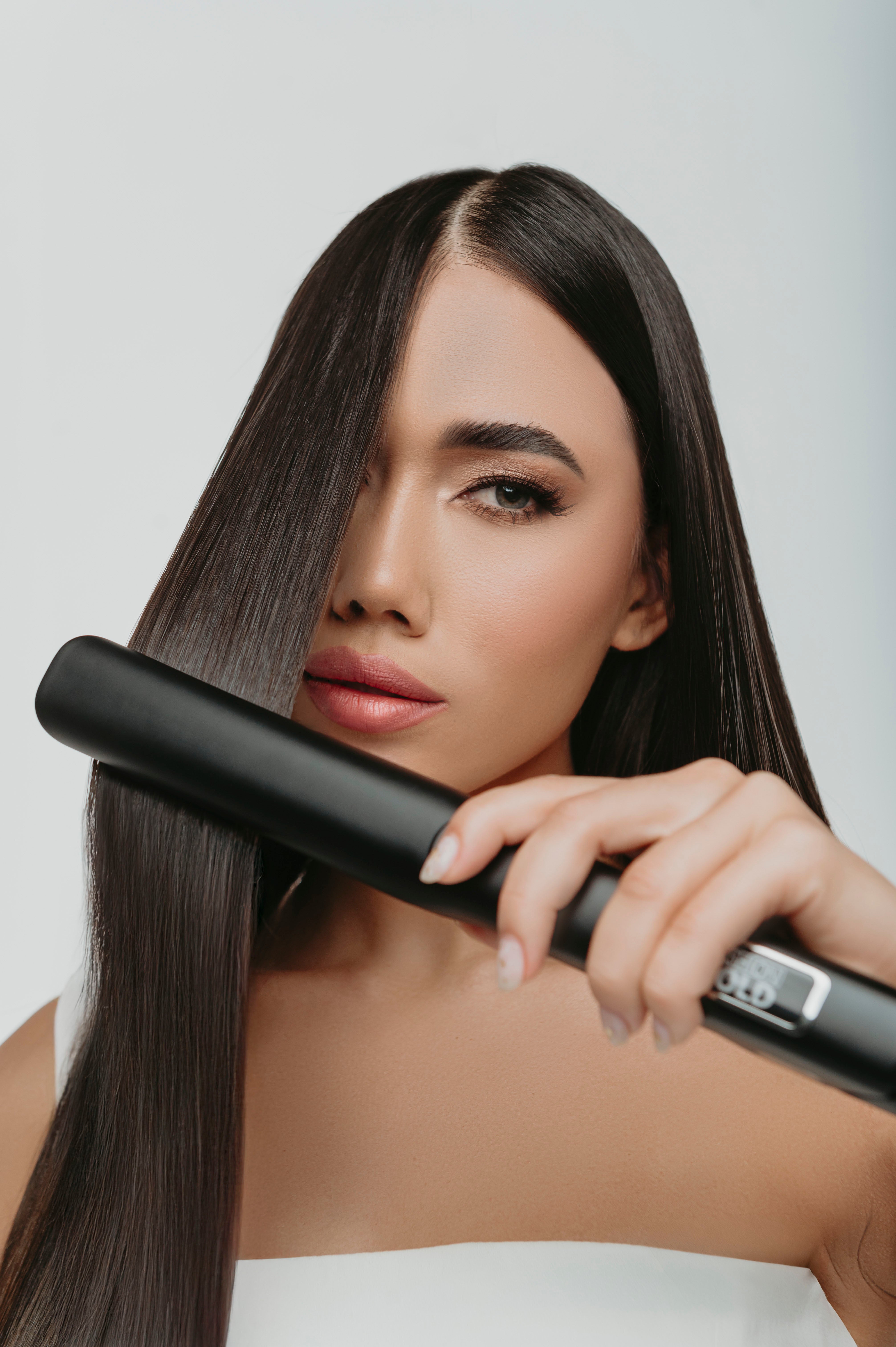 Plancha de Cabello Fashion Gold - Stylist Blacktitan Ultra