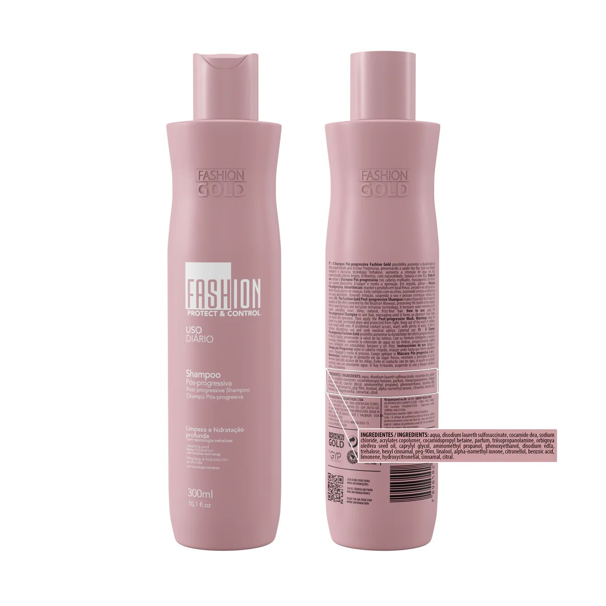 Fashion Gold  Shampoo - Protect & Control - 300ml