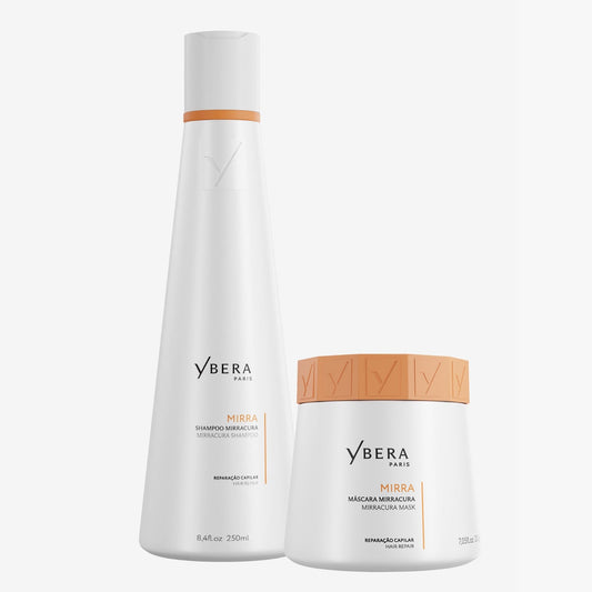 Kit Mirra - Shampoo 250ml e Máscara 200gr