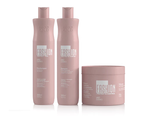 Combo Protect & Control - Pre Shampoo 500ml + Shampoo 500ml + Mask 500gr