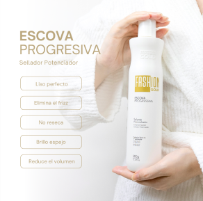 Fashion Gold - Alisado en Casa 300gr + Protect & Control  Shampoo 300ml + Mask 250 gr+ Pre Shampoo 300ml